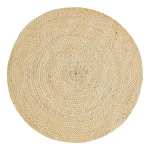 Teppich Ibo Jute / Baumwolle - Creme