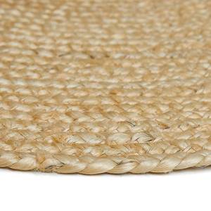 Teppich Ibo Jute / Baumwolle - Creme