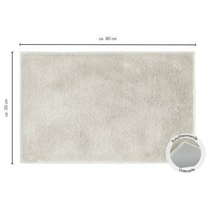 Badematte Florida recyceltes Polyester - Beige - 50 x 80 cm