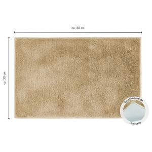 Badematte Florida recyceltes Polyester - Taupe - 50 x 80 cm