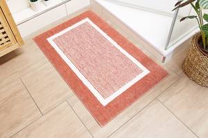 Badematte Maui recyceltes Polyester - Rot - 60 x 100 cm