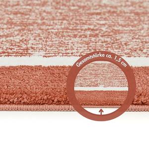 Badematte Maui recyceltes Polyester - Rot - 60 x 100 cm