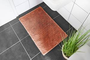 Badematte Florida recyceltes Polyester - Rot - 50 x 80 cm