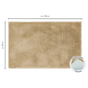 Badematte Florida recyceltes Polyester - Taupe - 60 x 100 cm