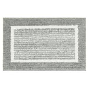 Badematte Maui recyceltes Polyester - Grau - 40 x 60 cm