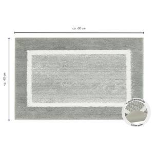 Badematte Maui recyceltes Polyester - Grau - 40 x 60 cm