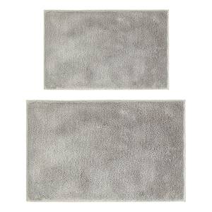 Badematte Florida 2er-Set Kombination B recyceltes Polyester - Grau