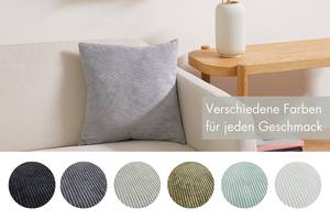 Kissen Emy Polyester - Grau