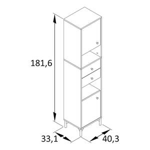 Hochschrank Smash Pastellapricot