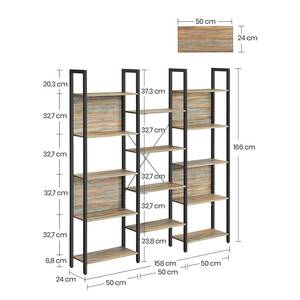 Regal Leesville IV Vintage Eiche Dekor