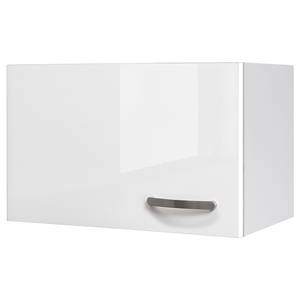 Hängeschrank Cresta II Höhe 32 cm Hochglanz Weiß