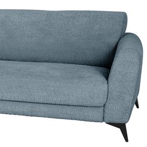 Bigsofa Morranos Chenille Kamika: Blau - 2 Kissen