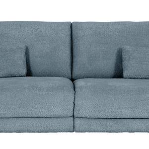 Bigsofa Morranos Chenille Kamika: Blau - 4 Kissen