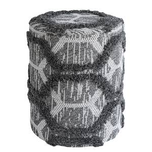 Pouf Nomad Pouf Baumwolle / Polyester - Grau