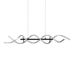 LED-Pendelleuchte Sequence Argenté - Métal - Matière plastique - 105 x 150 x 16 cm