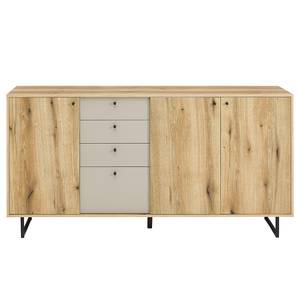 Sideboard Cappya Eiche Evoke Dekor / Hellgrau