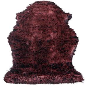 Shaggy My Samba Polyacryl / Polyester - Bordeaux - 55 x 85 cm