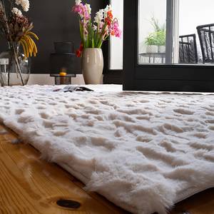 Shaggy My Valley Polyester - Ivory - 80 x 150 cm