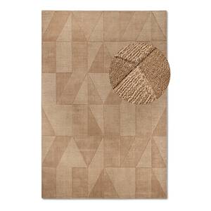 Wollteppich Ursule Wolle - Beige - 120 x 170 cm