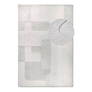 Wollteppich Charlotte Wolle - Creme - 80 x 150 cm