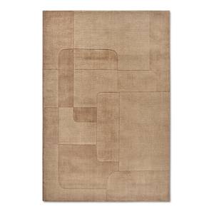 Wollteppich Charlotte Wolle - Beige - 160 x 160 cm