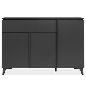 Sideboard Balgan 133 cm Anthrazit / Schiefer Dekor