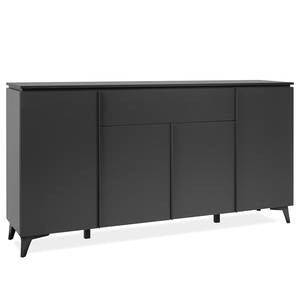 Sideboard Balgan 177 cm Anthrazit / Schiefer Dekor