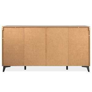 Sideboard Balgan 177 cm Anthrazit / Schiefer Dekor