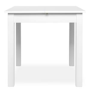 Eettafel Galatan met uitschuiffunctie Wit - 80 x 80 cm