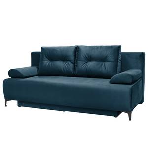 Schlafsofa Saturkha Samt Onoli: Marineblau