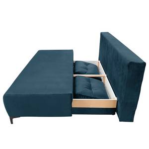 Schlafsofa Saturkha Samt Onoli: Marineblau