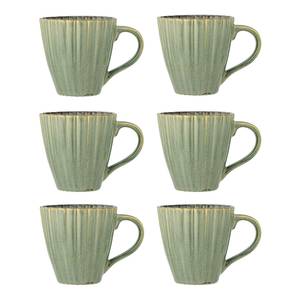 Tasse Latina 6er-Set Steingut - Grün