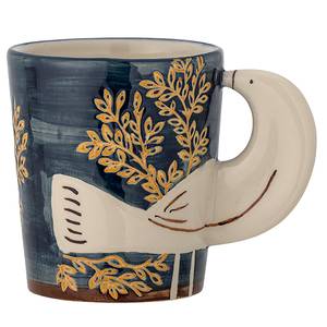 Tasse Hezha Taube 4er-Set Steingut - Beige; Braun