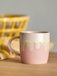 Tasse Louisa 6er-Set Steingut - Pink