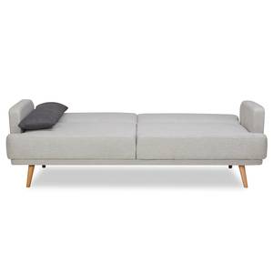 3-Sitzer Sofa Spineda Grau - Massivholz - Textil - 214 x 83 x 86 cm