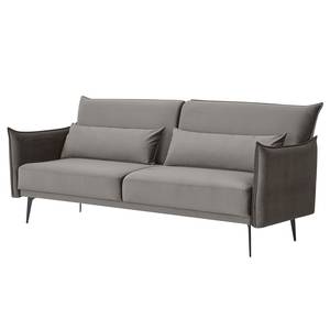 3-Sitzer Sofa Murokur Grau - Metall - Massivholz - Textil - 207 x 88 x 86 cm