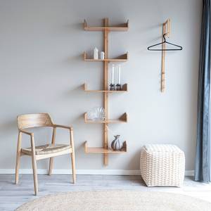 Wandgarderobe Trento Bamboo - Natur