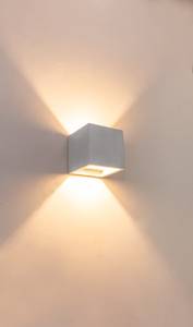 Lampada da parete Timo Cemento - Grigio chiaro - 1 punto luce