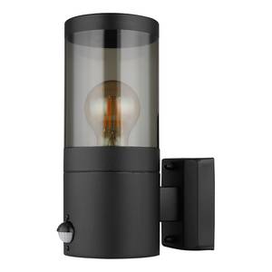 Lampada da parete Xeloo B Acciaio inox / Vetro acrilico - 1 punti luce - Nero