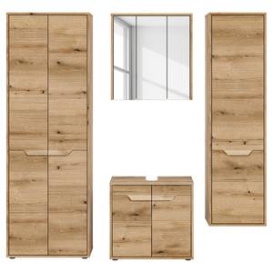 Badezimmerset Folster 4-teilig Holz - Holzwerkstoff - 202 x 189 x 34 cm