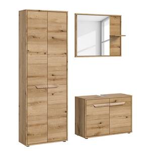 Badezimmerset Folster 3-teilig Typ E Holz - Holzwerkstoff - 143 x 189 x 34 cm