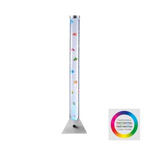 LED-waterzuil Ava aluminium/kunststof - zilverkleurig