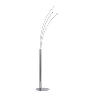 LED-Stehleuchte Maja Aluminium - Silber - Höhe: 54 cm