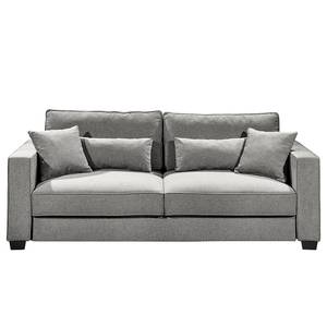 Schlafsofa Severiano Microvelours Thala: Grau