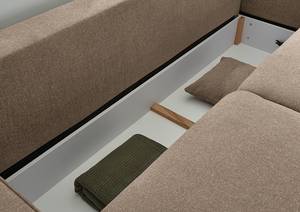 Schlafsofa Severiano Microvelours Thala: Sand