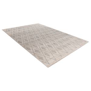 Kurzflorteppich Gene 400 Polypropylen - Beige / Blau - 80 x 150 cm