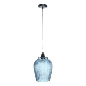 Pendelleuchte Bianca 125 Glas - 1-flammig - Blau