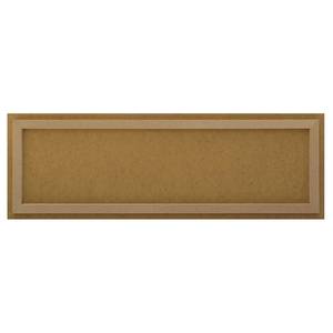 Wandbild Sonnenuntergang MDF - Beige - 30 x 2 cm