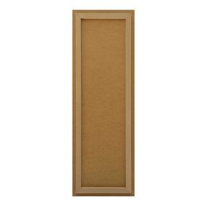 Wandbild Stylish Girl MDF - Gold - 30 x 90 cm