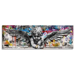 Wandbild Funky Angel MDF - Multicolor - 52 x 156 cm